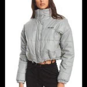 I.AM.GIA Light Gray Puffer Jacket